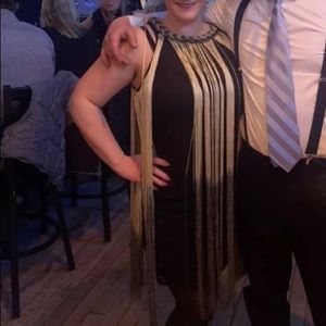 1920’s great gatsby flapper dress